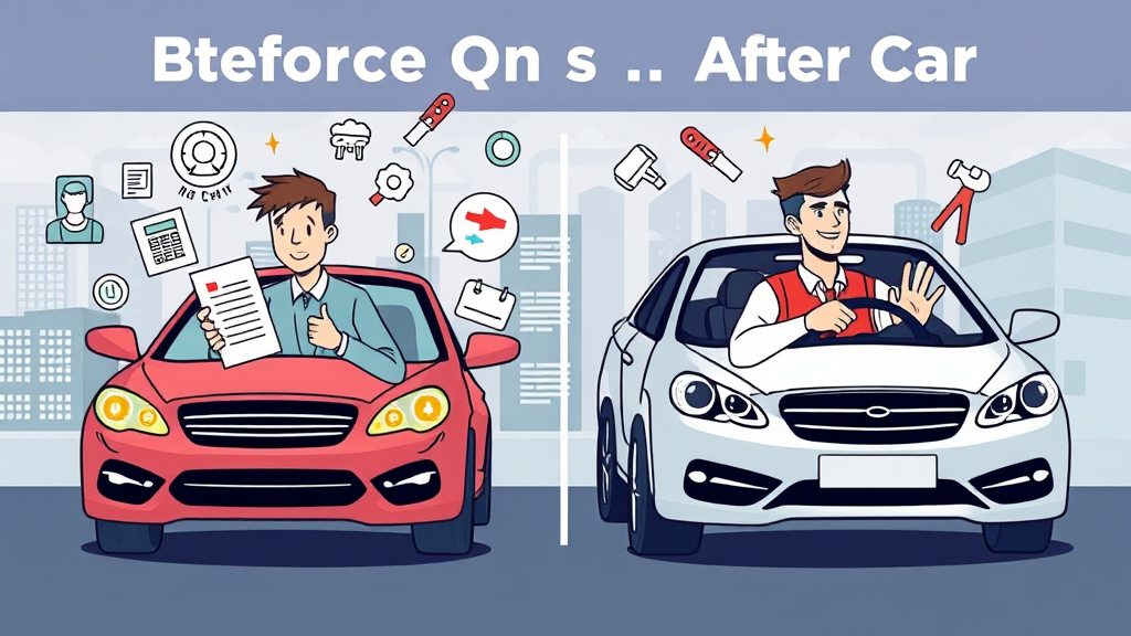 중고차 구입 전후 변화 체크리스트와 상태 점검