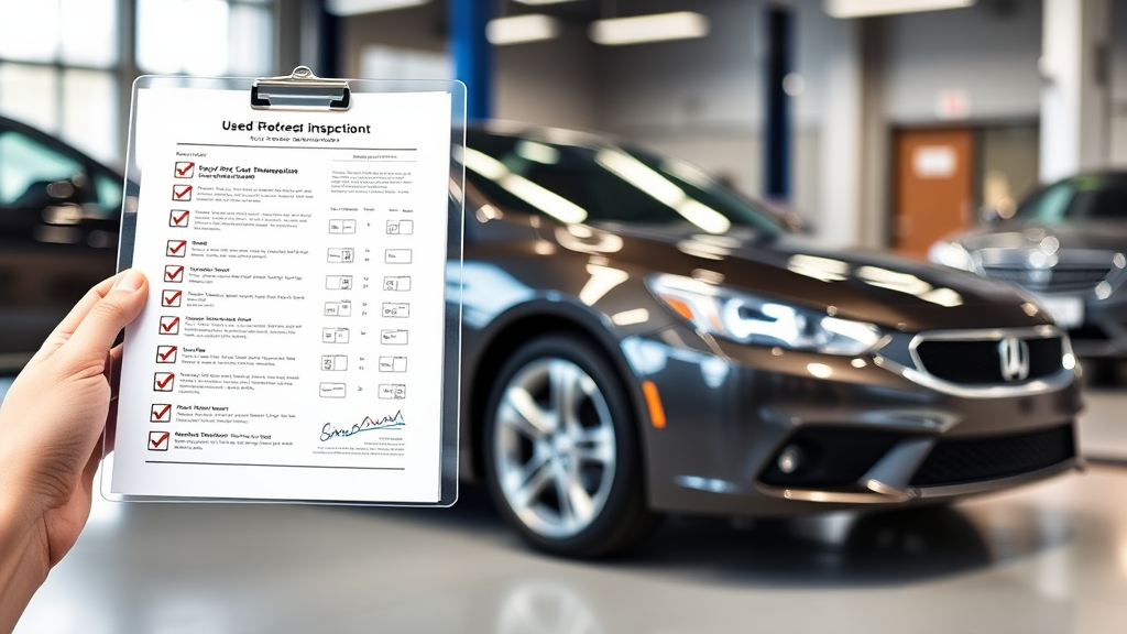 중고차 성능점검기록부의 중요성과 조회 방법