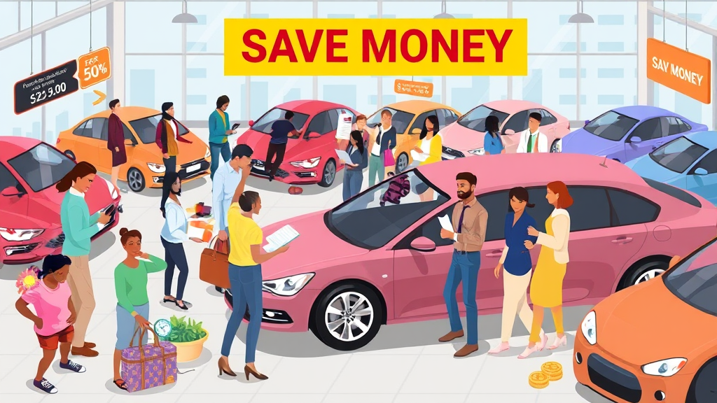 중고차 구매 비용 절감을 위한 전략과 할인 정보
