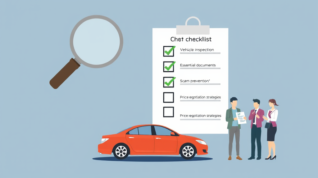 중고차 직거래 시 알아두어야 할 필수 사항과 주의점