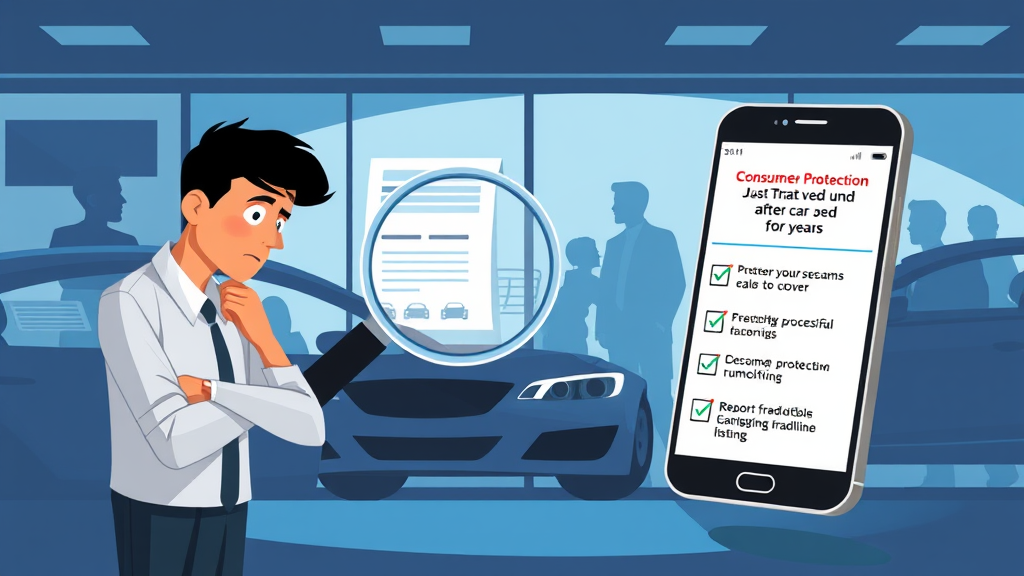 중고차 허위매물 피해 예방 및 신고 방법