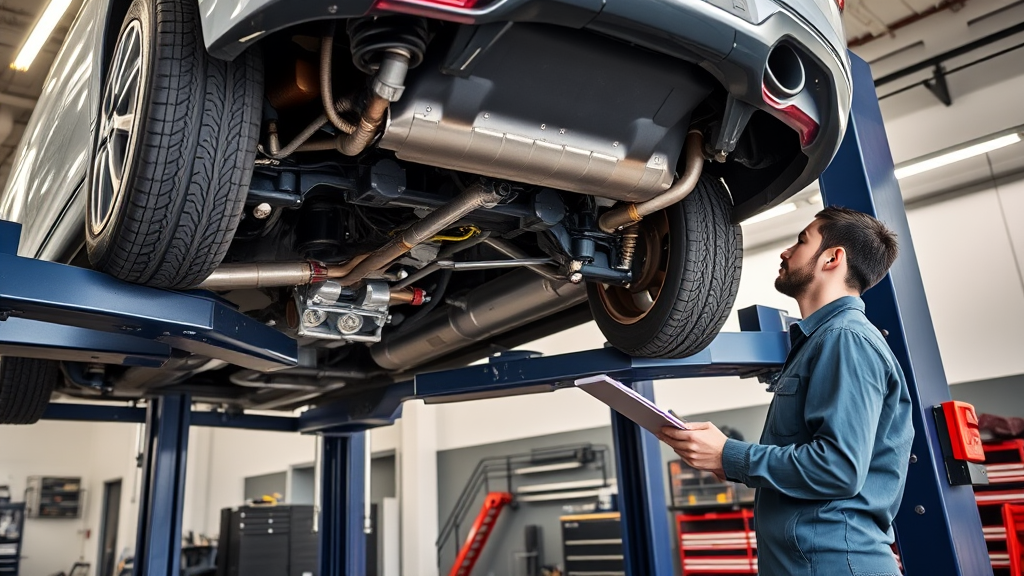 차량 하체 점검 안전한 주행을 위한 필수 가이드