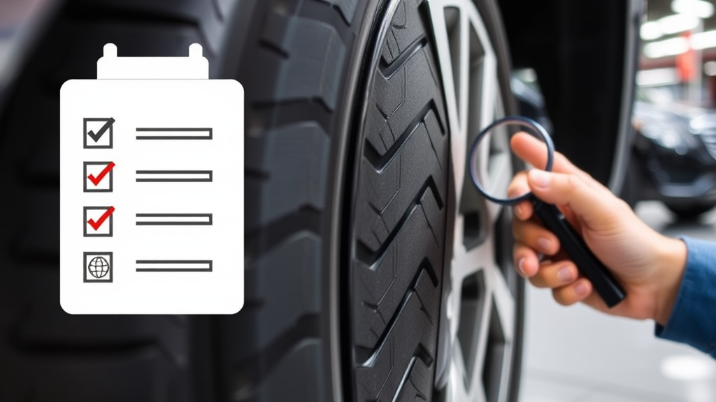 중고차 구매 시 필수 타이어 마모 확인법