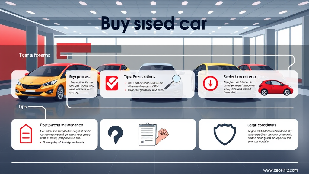 중고차 구매 가이드 절차, 팁 및 유의사항