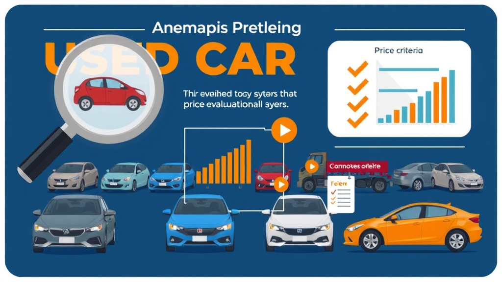 중고차 가격 책정 방법 기준부터 전문가 팁까지