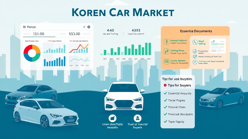 국산차 중고 시세와 거래 정보 총정리