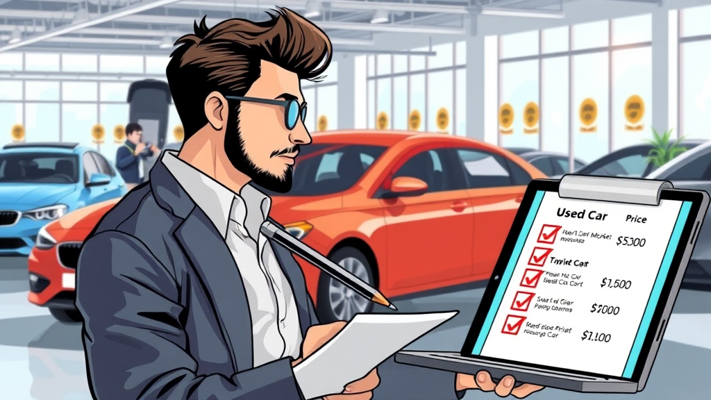 중고차 매매 요령 스마트한 구매를 위한 가이드