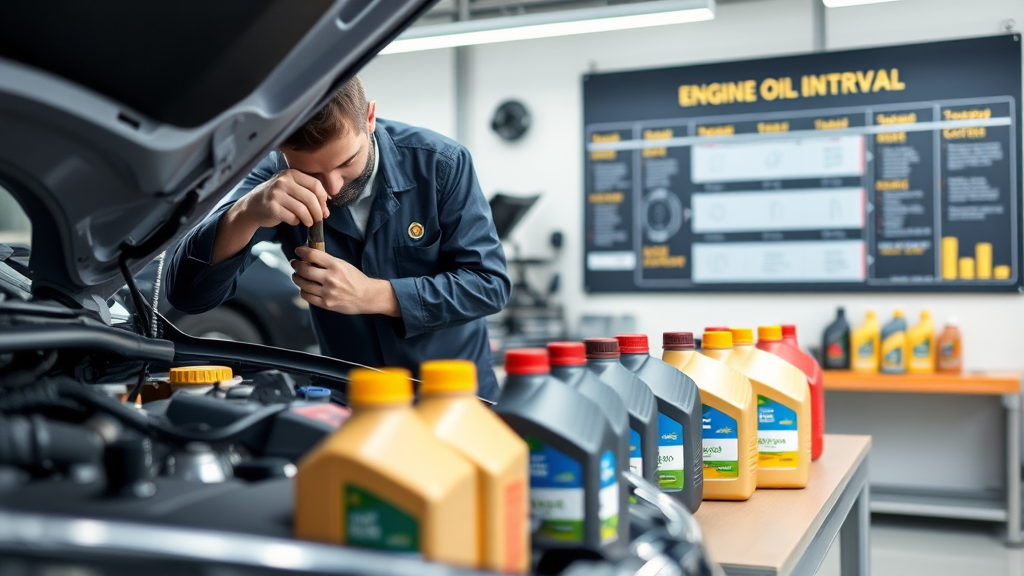 중고차 엔진오일 점검 및 교체 가이드