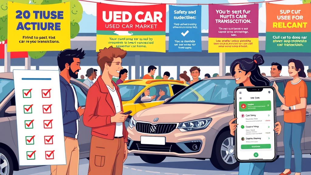 중고차 직접 거래 후기 및 팁 안전하고 성공적인 거래를 위한 가이드