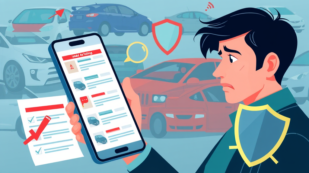 중고차 구매 시 허위매물 피해 예방 가이드