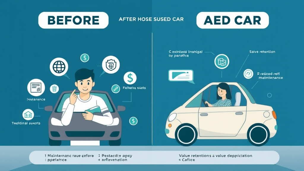 중고차 구입 전후 변화 유지비와 가치 하락 분석