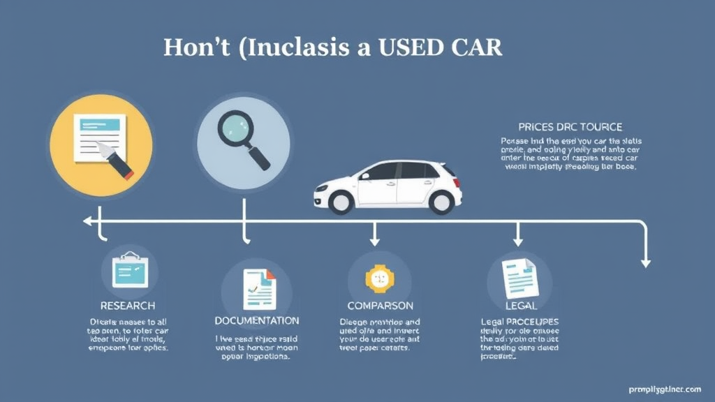 중고차 구매를 위한 단계별 가이드