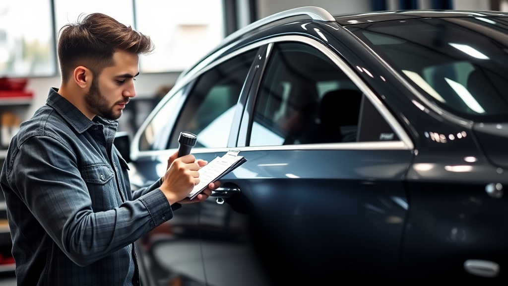 중고차 외관 검사 요령 꼭 알아야 할 체크리스트와 기본 절차