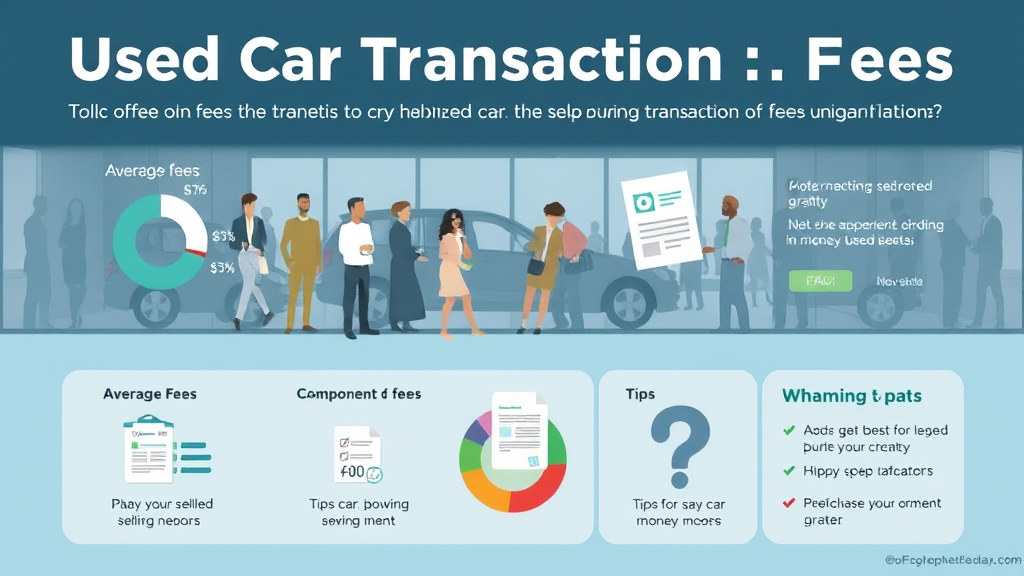 중고차 거래 수수료 완벽 가이드