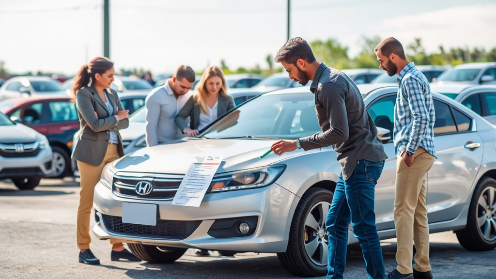 중고차 외관 검사 완벽 가이드