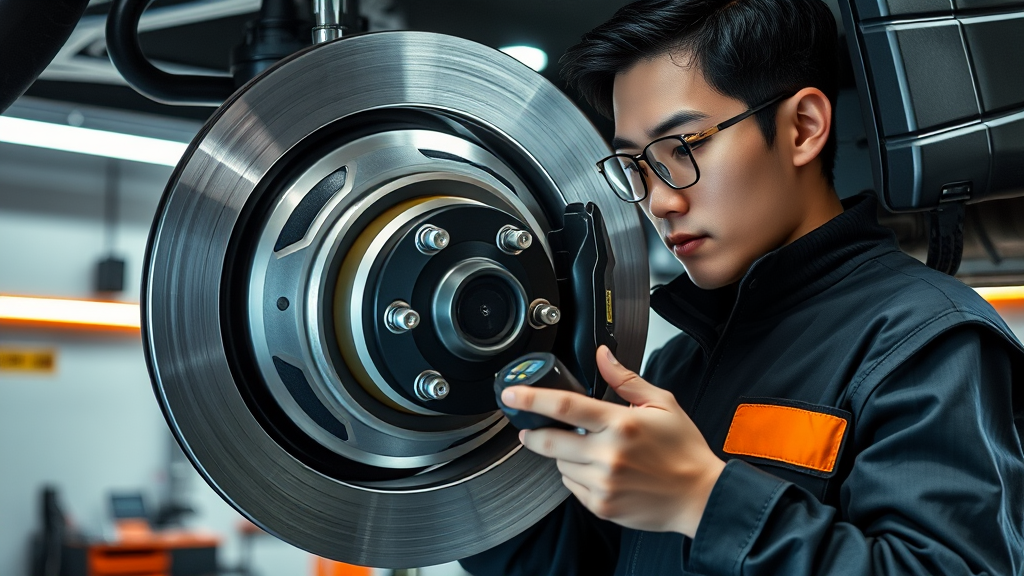 브레이크 상태 점검 및 소음 원인 분석 방법