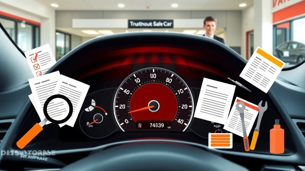 중고차 주행거리 조작 예방을 위한 필수 팁