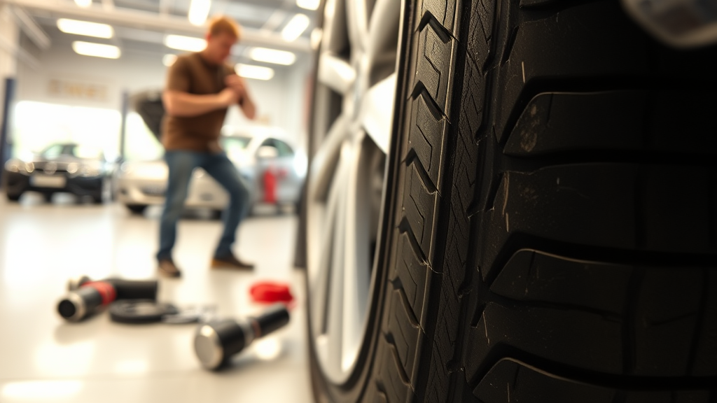 중고차 구매 시 필수! 타이어 마모 확인 방법