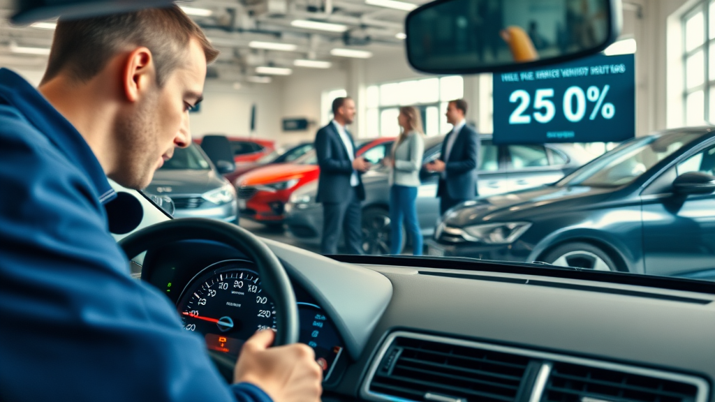 중고차 주행거리 조작 방지 및 확인 방법